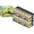 thumbnail image 1 of 24 Pack Ink Hero Compatible Ink Cartridge Replacement for High Yield Brother LC-103 DCP J152W MFC J245 J285DW J4310DW, 1 of 5