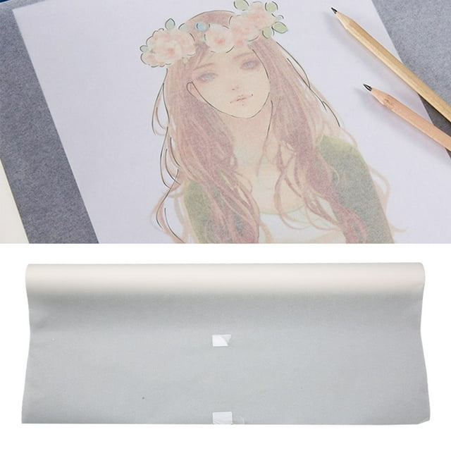 Tracing Paper Roll 24 Inches X 50 Yards for Sketching, Detailing, Ink, Crafts, Absorbency for All Abilities, Suitable for Design, Draft, Painting