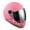 Matt Pink, variant on TSG Pass Pro Full Face Helmet w/Two Visors, Downhill Skateboarding Multi-color