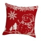 thumbnail image 5 of Funda de almohada,Funda de almohada de Navidad Decoración del hogar de vacaciones,Funda de cojín Regalo Funda de almohada Protector de sofá,Funda de almohada cuadrada Decoración de granja Soledad Funda de almohada, 5 of 5