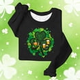 thumbnail image 2 of TaTaai Womens Holiday Graphic Sweatshirt St Patricks Day Long Sleeve Crewneck Loose Fit Casual Pullover Top Luck Theme Gift, 2 of 5