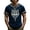 Dark Blue-2, variant on Viking Shirts for Men Summer Short Sleeve V Neck T-Shirts Vintage Norse Mythology Graphic Tee Shirt