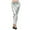 Silver, variant on XWSHYW Joggers for Women Womens Sexy Shiny Faux Leather Leggings Pants Clubwear Trousers Tight Body
