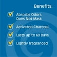 thumbnail image 3 of Gonzo Natural Magic 4158 Gonzo Air-Magnet with Activated Charcoal-14 Ounce-Odor Eliminator for Car Closet Bathroom and Pet Area Captures and Absorbs Smoke, 14 Ounce Charcoal, 3 of 9