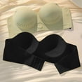 thumbnail image 3 of Timegard Strapless Bras for Women Breathable Removerable Strap Comfy Wirefree Push up Bras with Support, 3 of 4