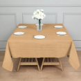 thumbnail image 3 of Square Tablecloth, Waterproof Polyester Table Cover, Wrinkle Resistant & Washable Fabric for Dining, Kitchen, Picnic, 42x42in(107x107cm), Wood Print, 3 of 6