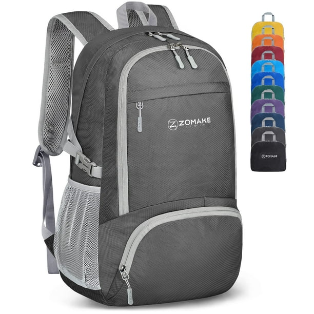 Mochila ZOMAKE ligera, plegable, 30 L, resistente al agua