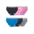 thumbnail image 2 of Fruit of the Loom  Heathered Bikini Underwear (Pack of 6) (Women), Assorted, 7, 2 of 6