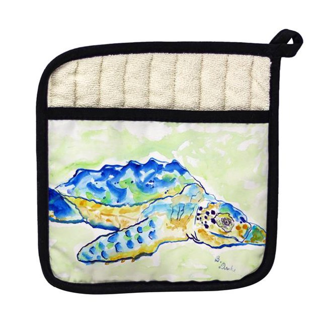Betsy Drake PT661 Porte-Pot de Tortue Caouanne