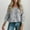 Grey, variant on DuoJiaJ Sweaters for Women Pullover Lightweight Hallow Out Knit Sweater Casual Crewneck Fall Sweater Tops Blue L
