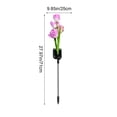 thumbnail image 3 of Solar LED Flower Lamp Outdoor Garden Light Sunflower Decor Waterproof Solar Powered Auto On Off Easy Install Stake Design, Weather Resistant Decor, for Yard Garden Patio Walkway Events, 3 of 6