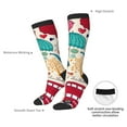 thumbnail image 4 of Fuzoiu London Symbols Print Adult Stockings,Crew Socks,Unisex Fashion Socks, Casual Sports Socks,Comfortable Crew Socks for Everyday Wear and Sports, 4 of 6