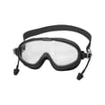 thumbnail image 3 of Gafas de natación para niños con tapones para los oídos, correa ajustable, accesorios de natación, gafas de natación portátiles de visión amplia, Negro, 3 of 8