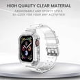 thumbnail image 3 of AIYOCK Compatible with Apple Watch 41mm 40mm 38mm, Premium Waterproof TPU Watch Band for iWatch Series 9 8 7 SE 6 5 4 3 2 1 for Men Women, 3 of 6