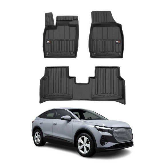 OMAC Premium Floor Mats for Audi Q4 e-tron 2022-2024 All-Weather Heavy Duty