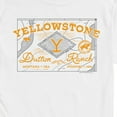 thumbnail image 3 of Yellowstone - Dutton Ranch Badge - Men's Short Sleeve Graphic T-Shirt, 3 of 6