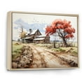 thumbnail image 2 of Designart "Farmstead horizon I" Landscapes Floater Framed Wall Decor, 2 of 7
