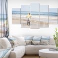 thumbnail image 1 of Smiling Senior Man Ride Bike - Impression sur Toile Paysage, 1 of 3