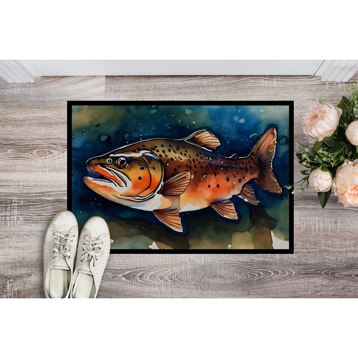 Brown Trout Doormat DAC2777