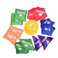 thumbnail image 4 of Juego de bolsas de frijoles para niños, actividad educativa de lanzamiento de números geometría, 4 of 9