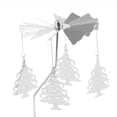 thumbnail image 3 of jifeng 1xMetal Xmas Rotating Tea Light Candle Holder Center Decor-Tree, 3 of 7