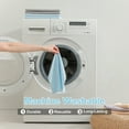 thumbnail image 4 of 80 Pack Cleaning Cloth Roll Reusable Paper Towels 12"×12" Tear Away Microfiber KitchenTowels, Durable Wash Cloths, Lint Free Rags for House, Kitchen,Window,Cleaning Supplies, 4 of 8