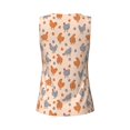 thumbnail image 5 of Lsque Funny Chicken Printed Workout Tank Tops for Women, Athletic Sports Tank Tops, Compression Sleeveless Dry Fit Shirts,Sleeveless Yoga Shirt-, 5 of 9