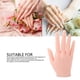 thumbnail image 3 of Mano De Maniquí De Entrenamiento De Uñas, Fácil De Limpiar, Práctica De Arte De Uñas De Silicona De Alta Simulación Confiable, Flexible A Mano Para Principiantes, 3 of 7