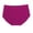 CI114_Hot Pink, variant on Women's No Show Seamless Underwear Stretch No Panty Lines Available in Plus Size Light Gray M