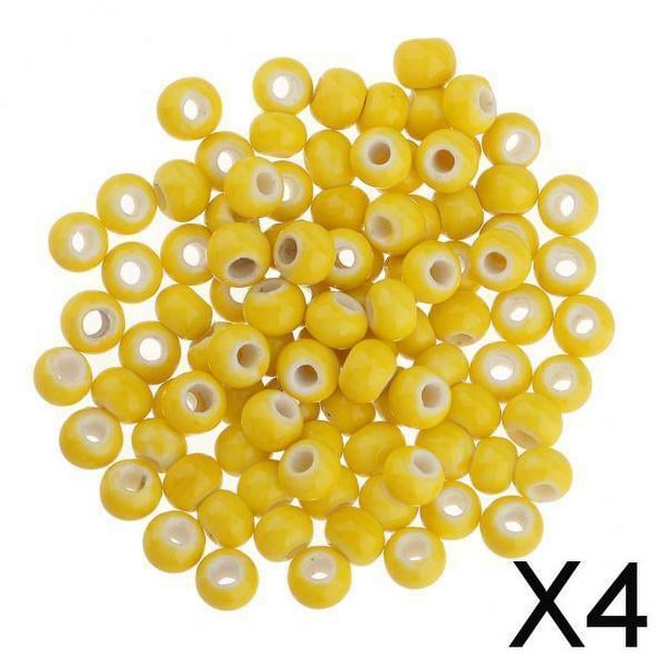 Dijes de Cuentas Sueltas Soledad 6mm para Hacer Joyería DIY 100 Uds