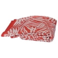 thumbnail image 5 of Mainstays Oversized Cotton Blend Blend Beach Towel, 36 x 72 in, Red Palm, 5 of 5