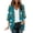 Green, variant on Womens Halloween Cardigan Open Front 3/4 Sleeve V Neck Shrug Lightweight Fall Knit Tops