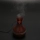 thumbnail image 3 of Humidificador de aire ultrasónico de 300 ml, difusor de aceite esencial con vetas de madera, luces LED que cambian de 7 colores para el hogar, la oficina, color profundo, 3 of 5