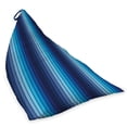 thumbnail image 2 of Navy Lounger Chair Bag, Plaques in Marine Tones Border Lines Sketchy Details Print Image, High Capacity Storage with Handle Container, Lounger Size, Dark Blue and Pale Blue, by Ambesonne, 2 of 5