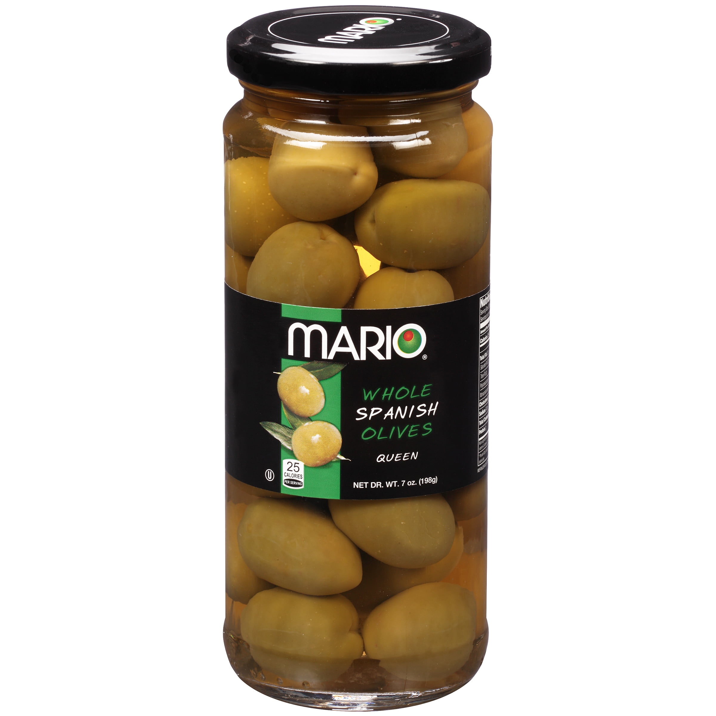 Mario Whole Spanish Queen Olives, 7 Oz