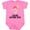 Raspberry, variant on Inktastic Future Softball Star Girl Girls Baby Bodysuit