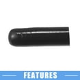 thumbnail image 5 of 1 Set 8mm 0.31" ID Car Silicone Coolant Cap Intake Vacuum Hose End Plug Car Coolant Heater Black, 5 of 6