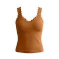 thumbnail image 4 of Zulora Women's V Neck Tank Top Casual Sleeveless Summer Blouse Tops, 4 of 5