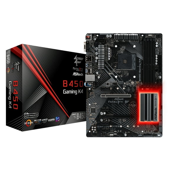 Asrock Fatal1ty AMD B450 Gaming K4 ATX DDR4-SDRAM Motherboard