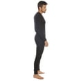 thumbnail image 2 of Thermal Underwear Set for Men (Black, Small), 2 of 3