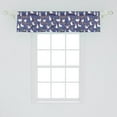 thumbnail image 2 of Ambesonne Easter Window Valance, Floral Bunnies Poses, 54" X 12", Multicolor, 2 of 3