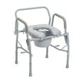 thumbnail image 1 of Silla cómoda Drive Medical 11125PKSD-1 con asiento acolchado gris, 1 of 9