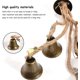 thumbnail image 4 of 1 campana de bruja, campanilla de viento de Metal, adornos colgantes, campana de protección para porche, hogar, jardín, decoración de ventanas (48 mm), 4 of 5
