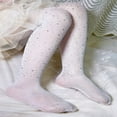 thumbnail image 4 of JUNWELL 1pc Kids‘ Ultra-thin Glitter Rhinestone Pantyhose Tights For Daily Wear, 4 of 7