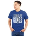 thumbnail image 3 of King of Kings Jesus Christ Believer Men's Graphic T Shirt Tees Brisco Brands M, 3 of 6