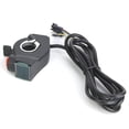 thumbnail image 4 of Electric Bike Voltage Display, Electric Bike Thumb Throttle Display LCD Display Real Time Digital Voltage Display  For Electric Vehicle, 4 of 8