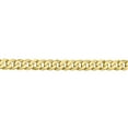 thumbnail image 2 of Primal Gold 10 Karat Yellow Gold 4.75mm Flat Beveled Curb Chain, 2 of 6