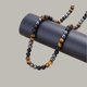 thumbnail image 3 of Men's Beaded Necklace, Triple Protection Crystal Necklace for Men, 3 of 5