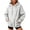 Gray #45, variant on WULMLEO Women's Oversized Hoodies Drawstring Long Sleeve Sweatshirts with Pocket Fall Winter Casual Pullover Tops Light Purple S