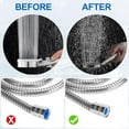 4x Bathroom Shower Head Water Flow Restrictor Reducer Limiter Saver